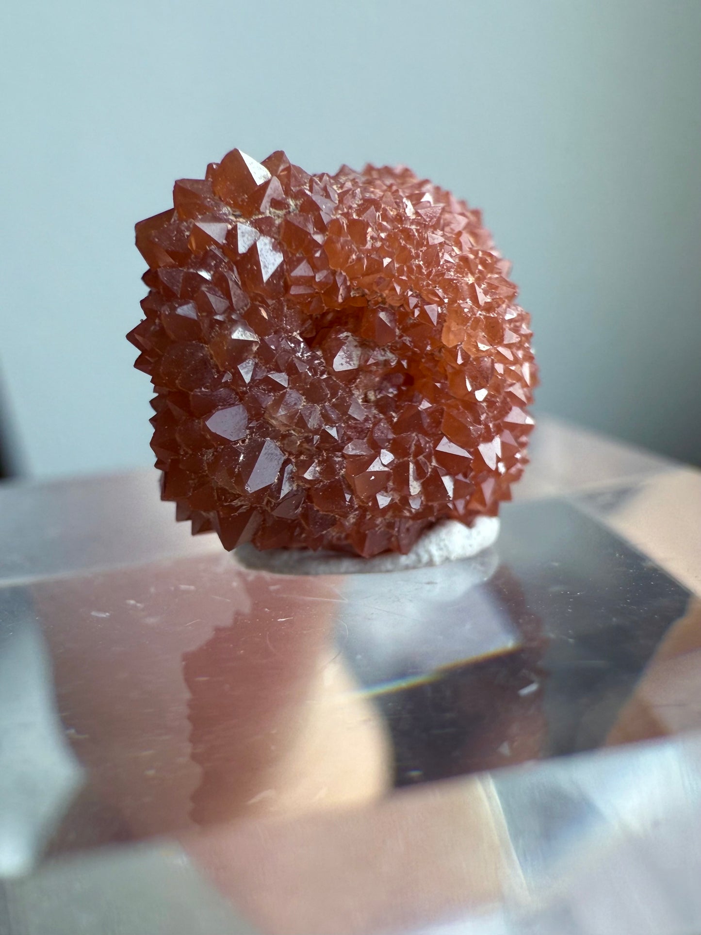 Jacinto de Compostela Clay Included Quartz from Spain #11