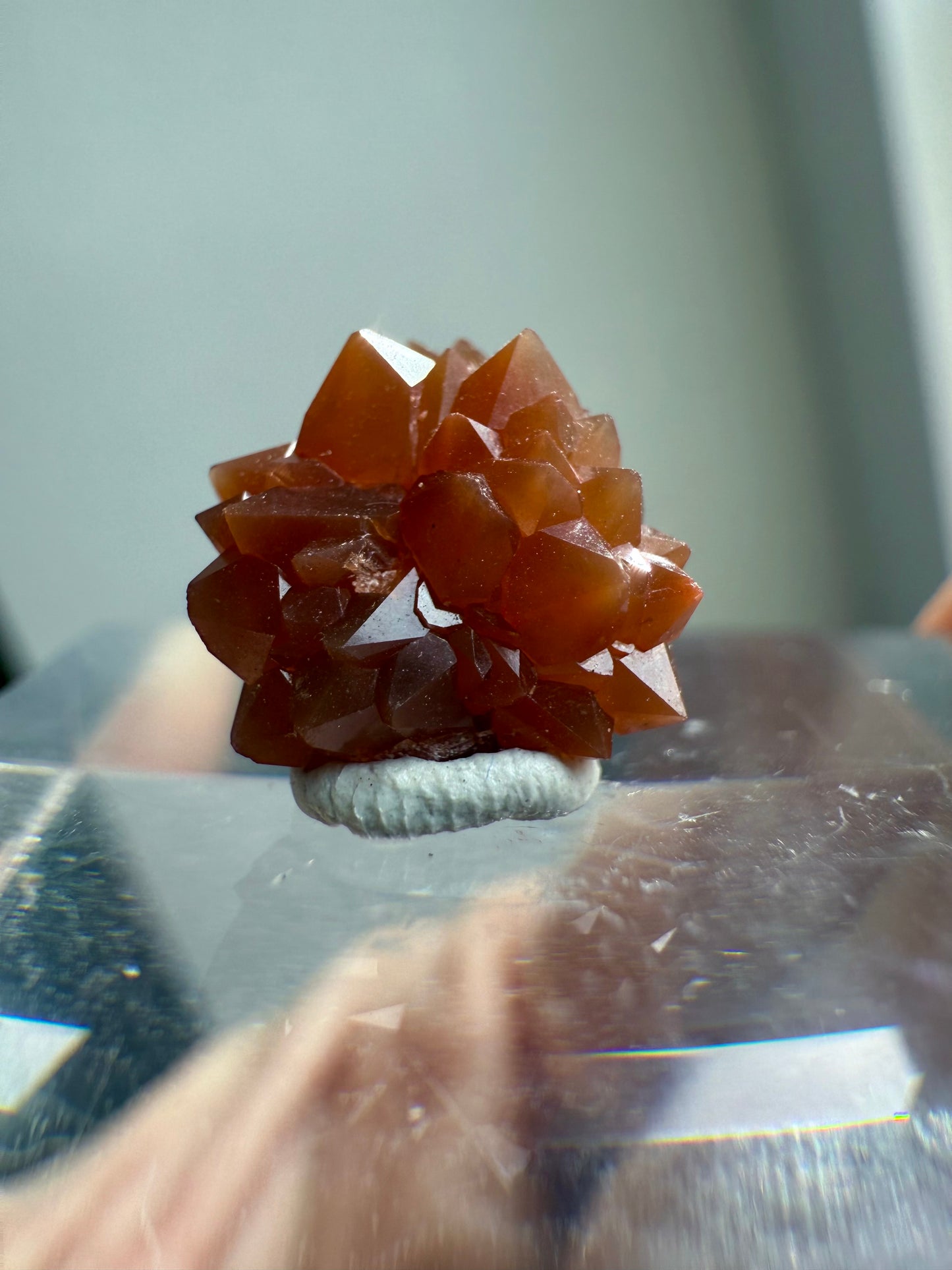 Jacinto de Compostela Clay Included Quartz from Spain #13