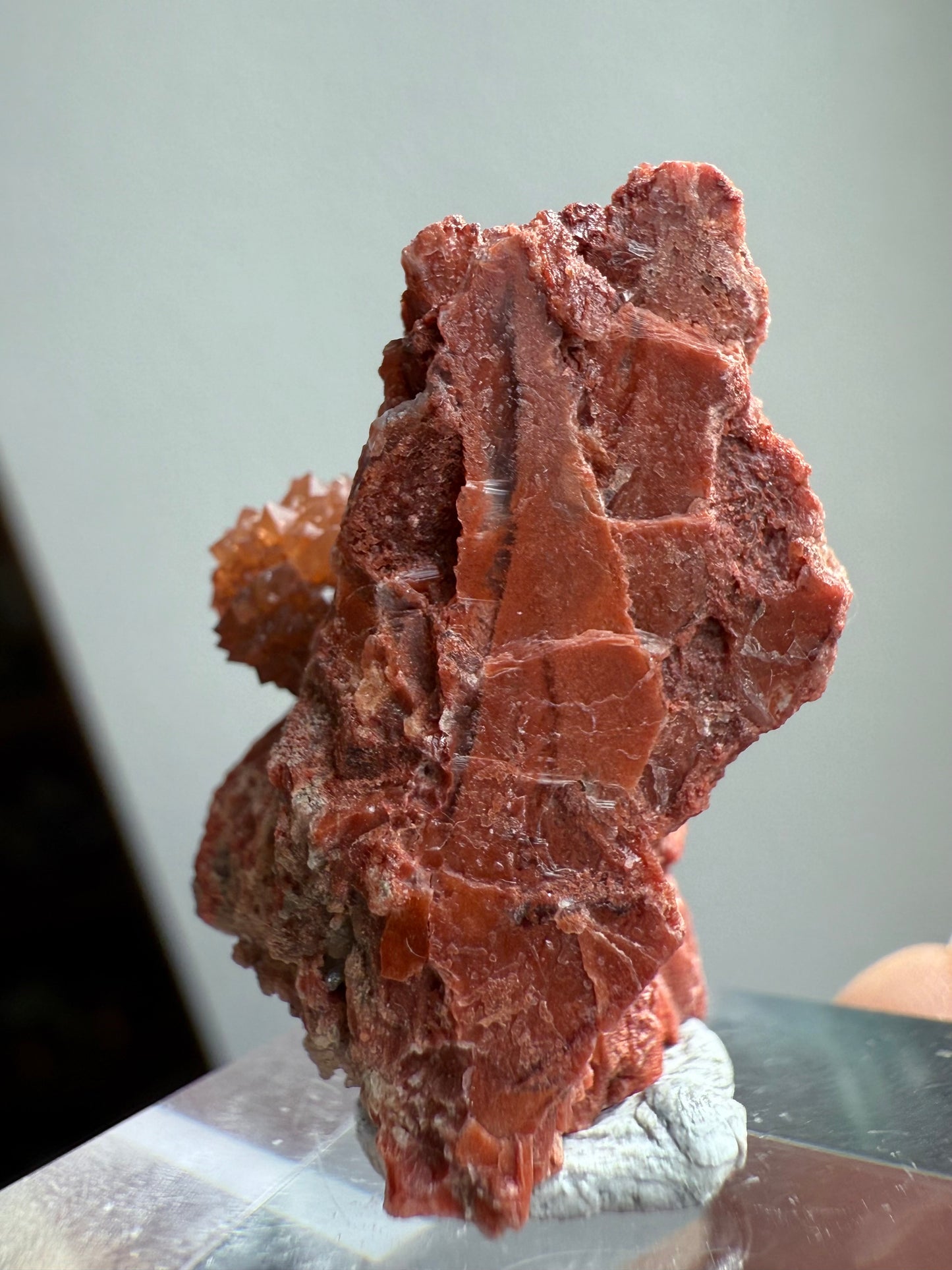 Jacinto de Compostela Clay Included Quartz ON MATRIX from Spain #18