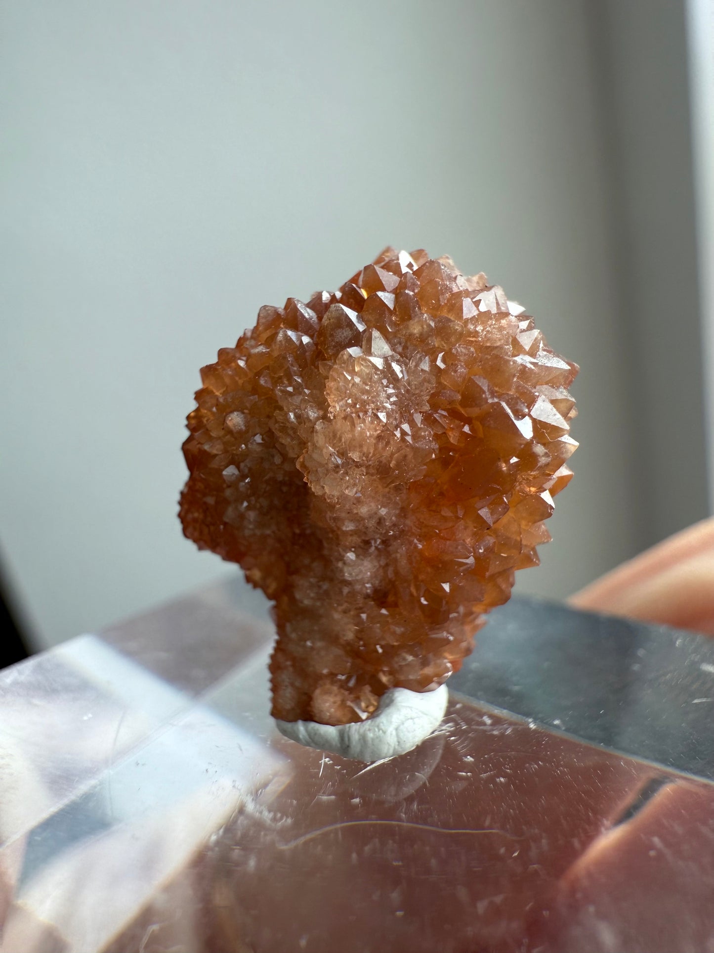 Jacinto de Compostela Clay Included Quartz from Spain #8