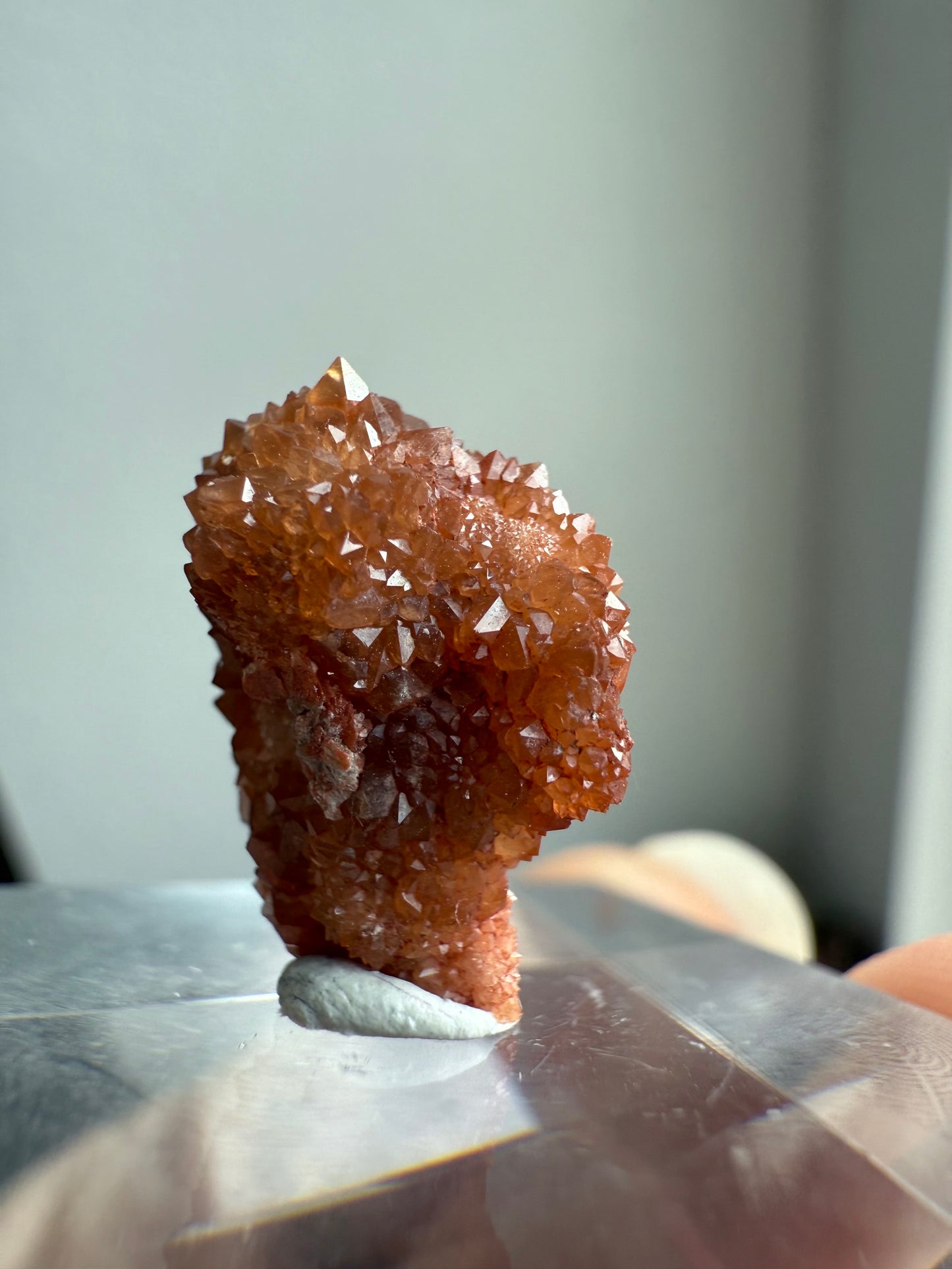 Jacinto de Compostela Clay Included Quartz from Spain #8