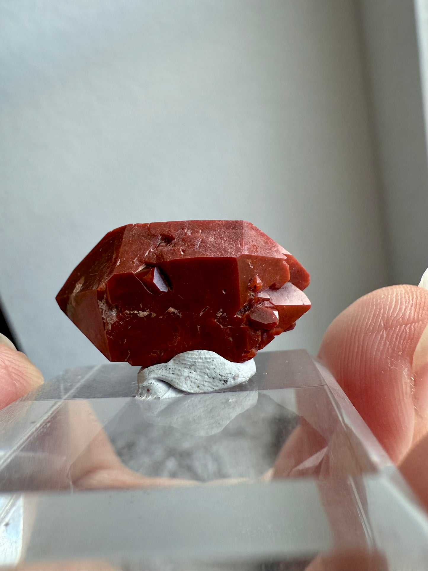 Jacinto de Compostela Clay Included Quartz from Spain