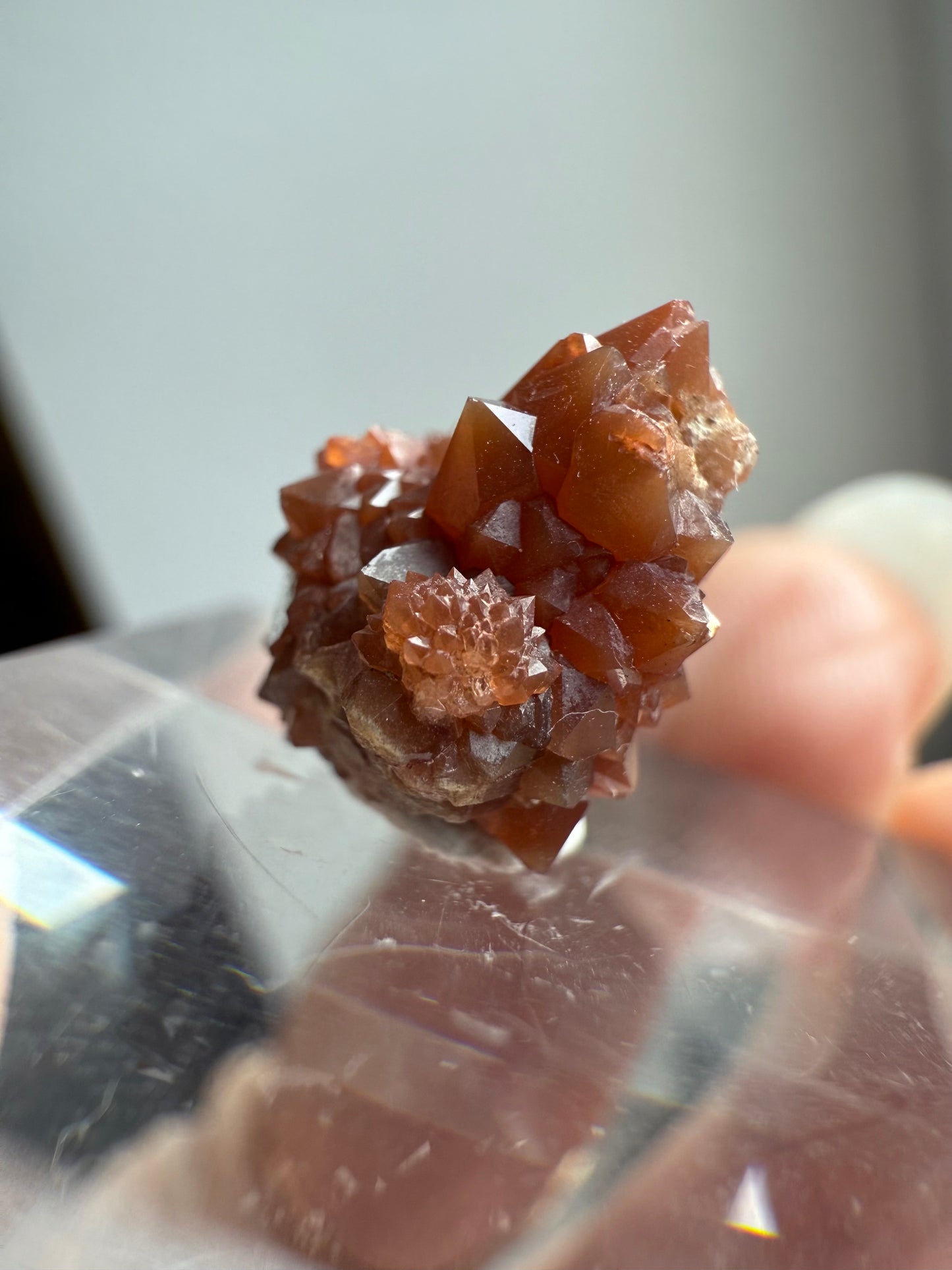 Jacinto de Compostela Clay Included Quartz from Spain #15