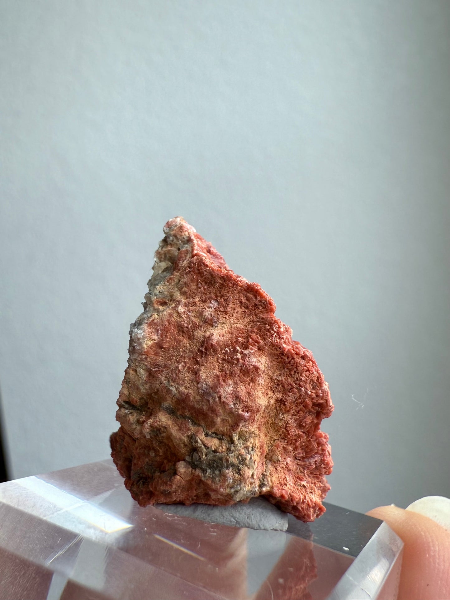 Jacinto de Compostela Clay Included Quartz ON MATRIX from Spain #17