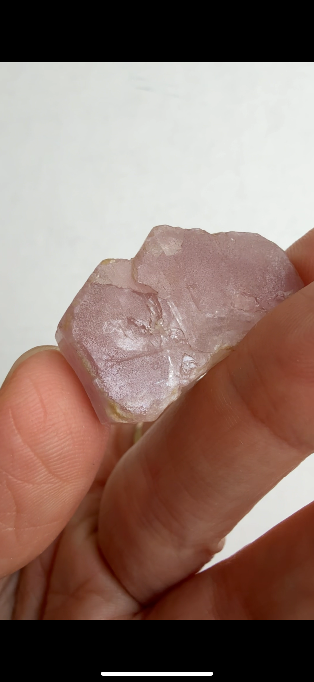 Twinned, Large Pink Apatite