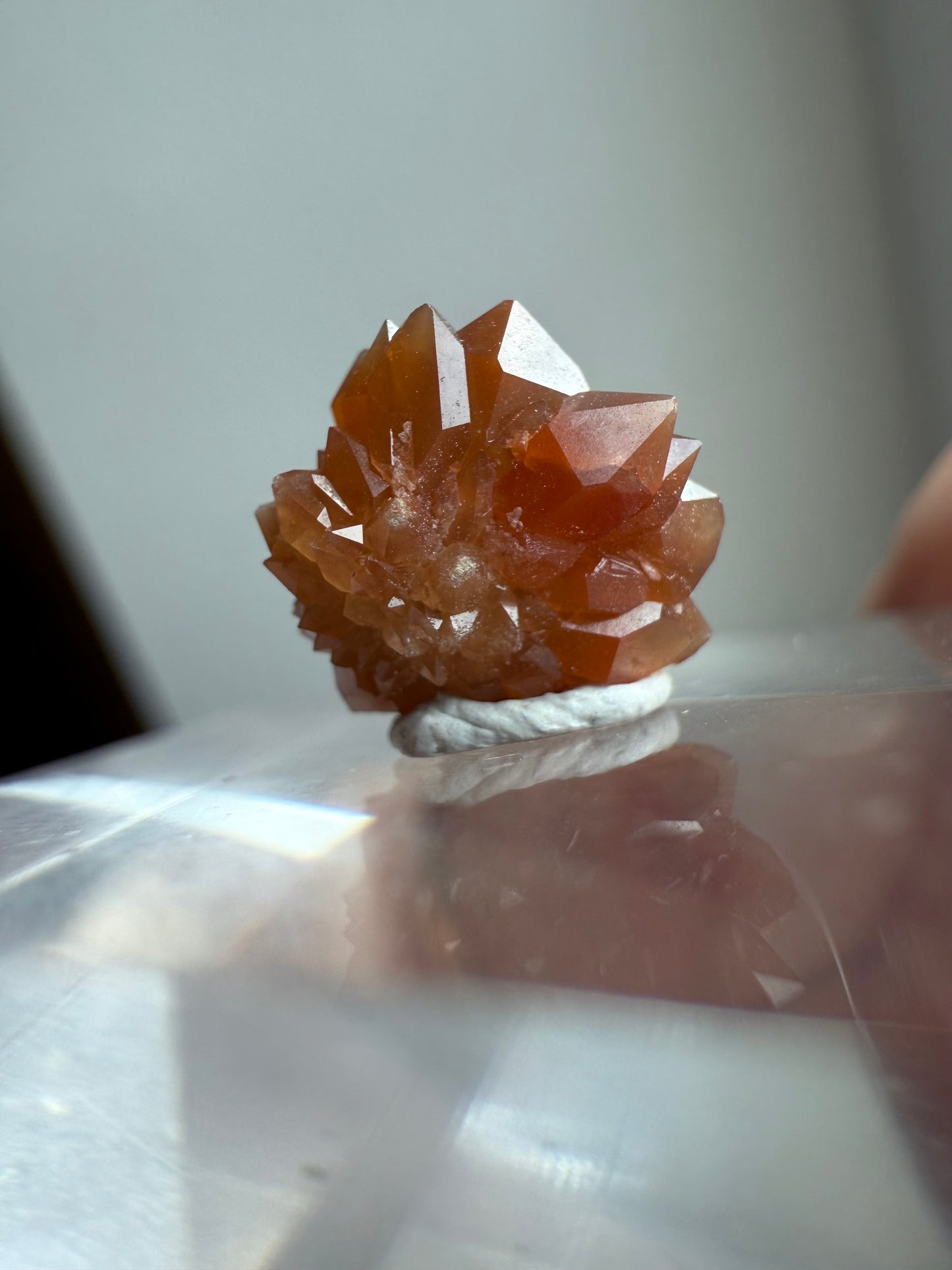 Jacinto de Compostela Clay Included Quartz from Spain #13