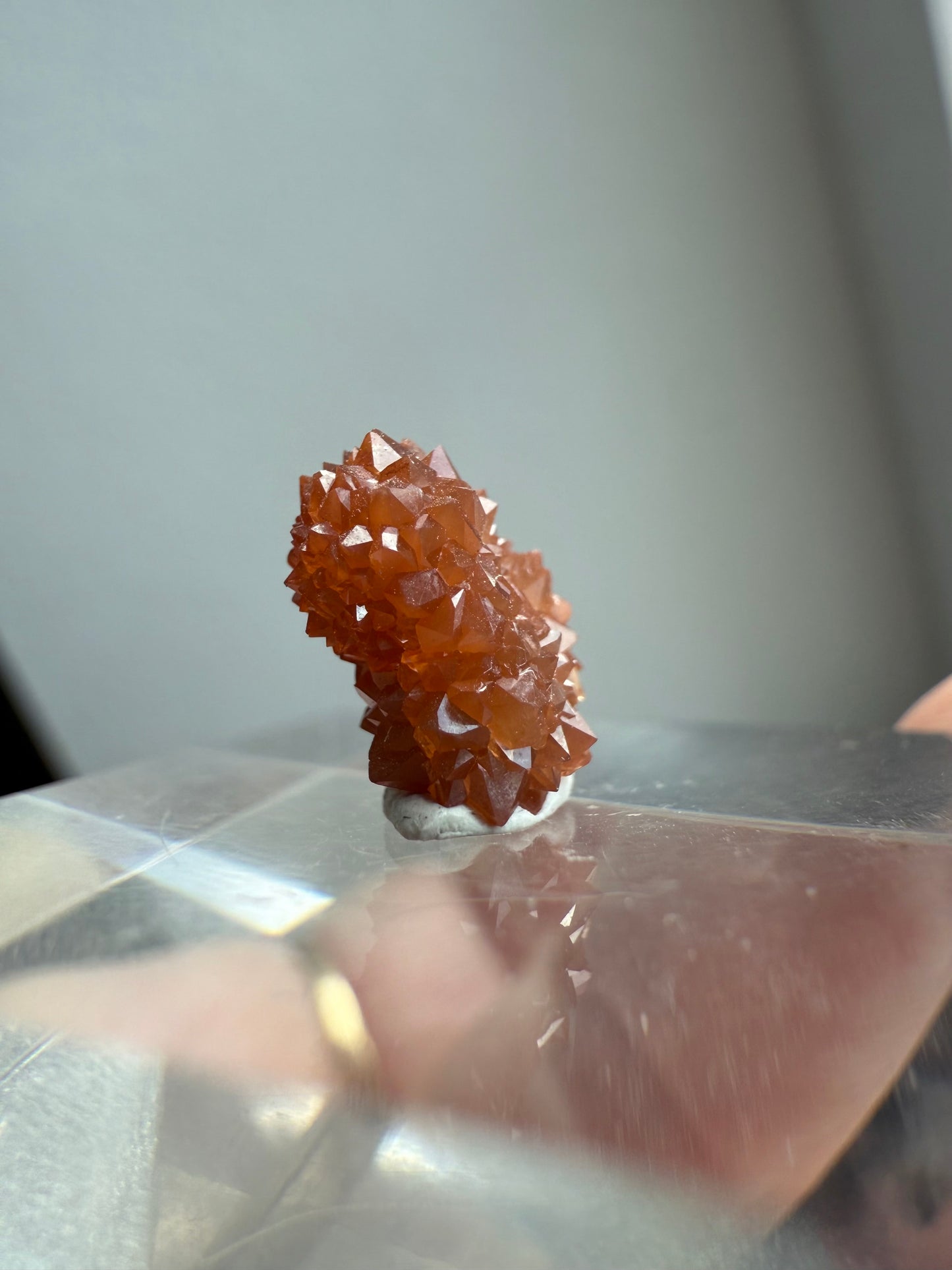 Jacinto de Compostela Clay Included Quartz from Spain #14