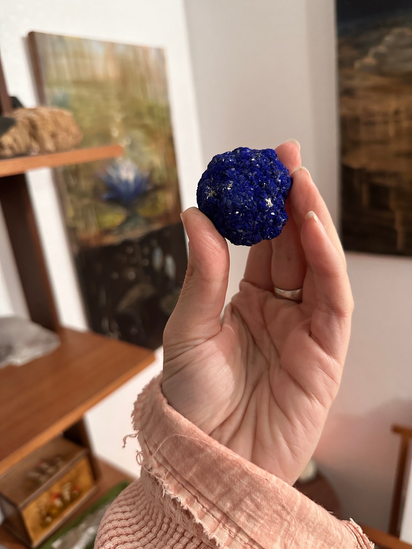 Azurite Ball from Russia