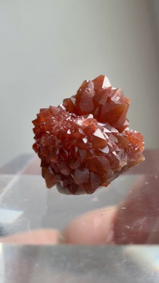 Jacinto de Compostela Clay Included Quartz from Spain #15