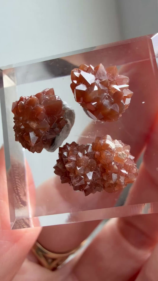 Jacinto de Compostela Clay Included Quartz from Spain #9