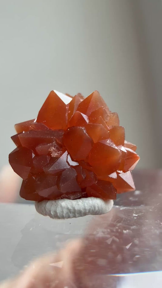 Jacinto de Compostela Clay Included Quartz from Spain #13