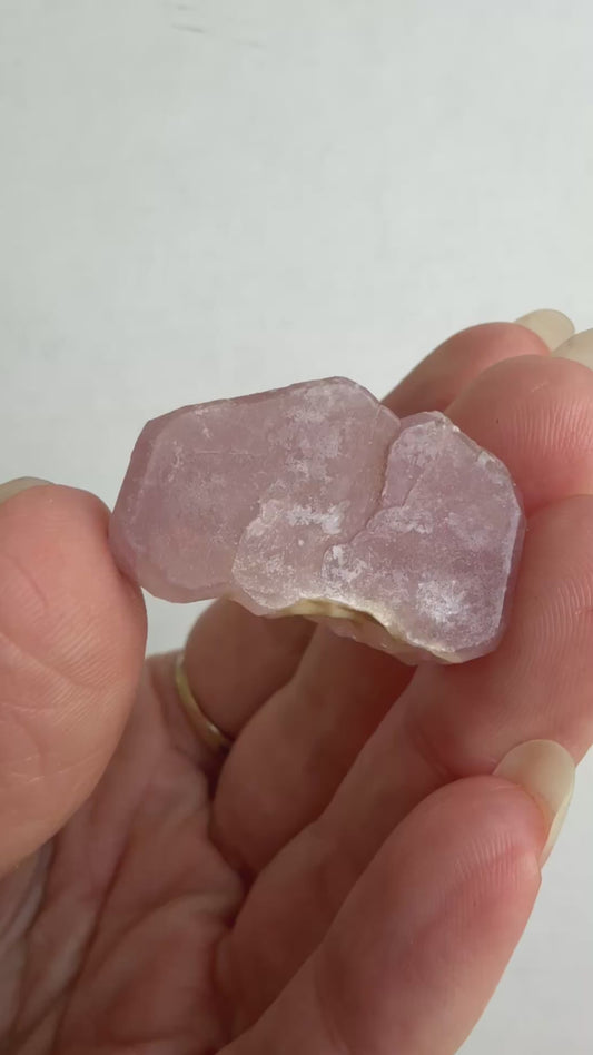 Twinned, Large Pink Apatite