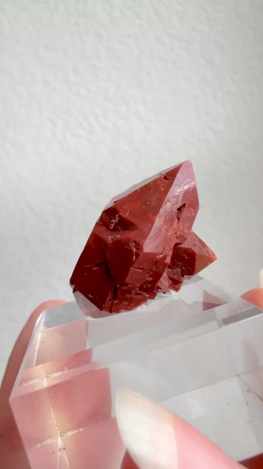 Jacinto de Compostela Clay Included Quartz from Spain #2