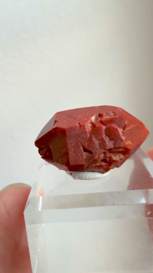 Jacinto de Compostela Clay Included Quartz from Spain