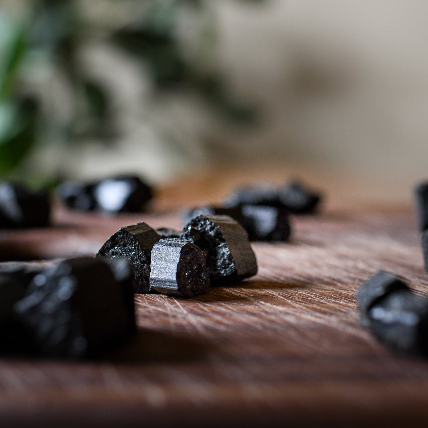 Black Tourmalines for Crystal Gridding - Set of 4 or 12