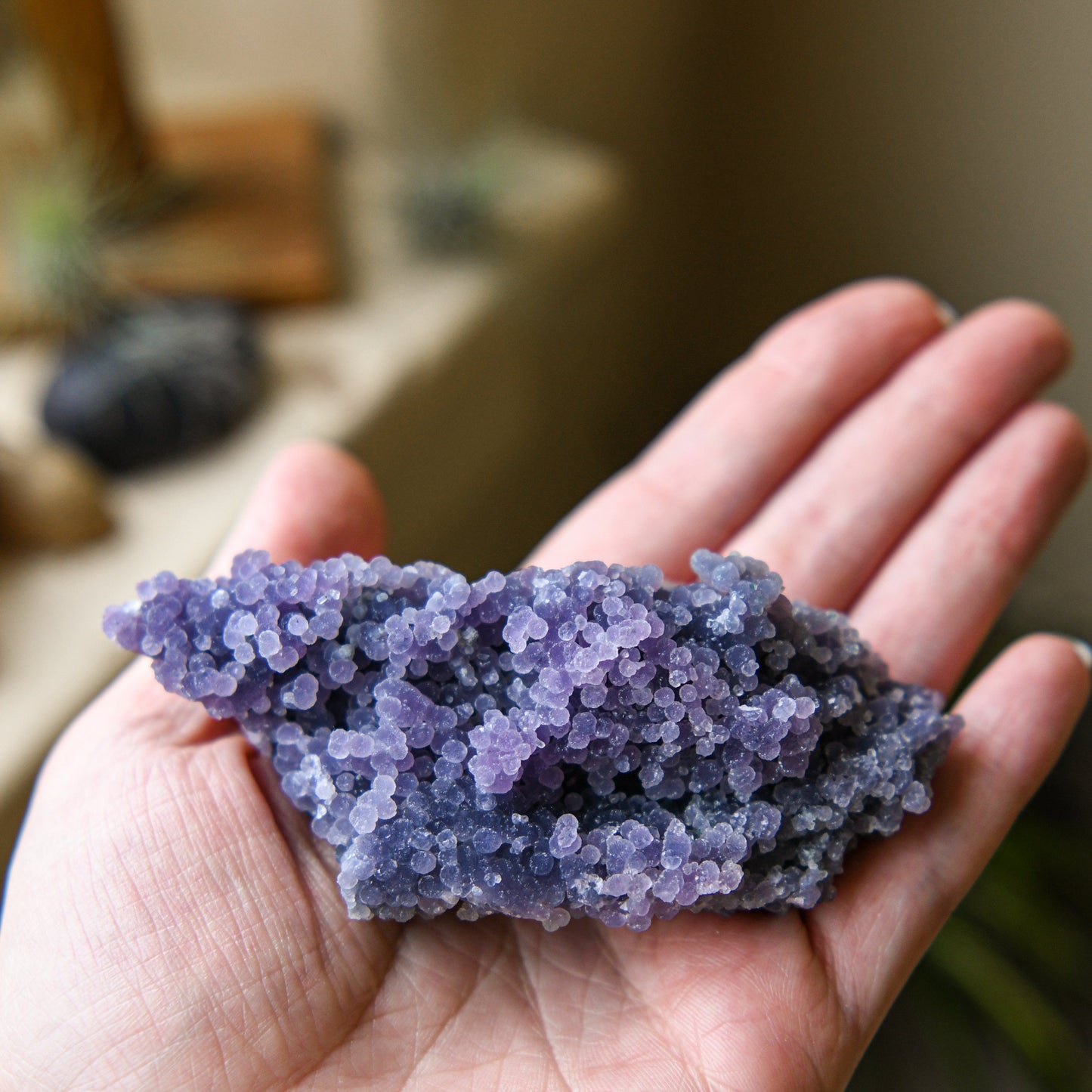 Botryoidal Amethyst, Grape Agate, Grape Chalcedony, TOP QUALITY Druzy Specimen. Extra Sparkly