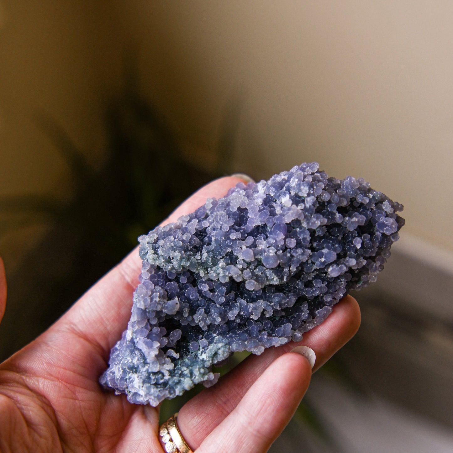 Botryoidal Amethyst, Grape Agate, Grape Chalcedony, TOP QUALITY Druzy Specimen. Extra Sparkly