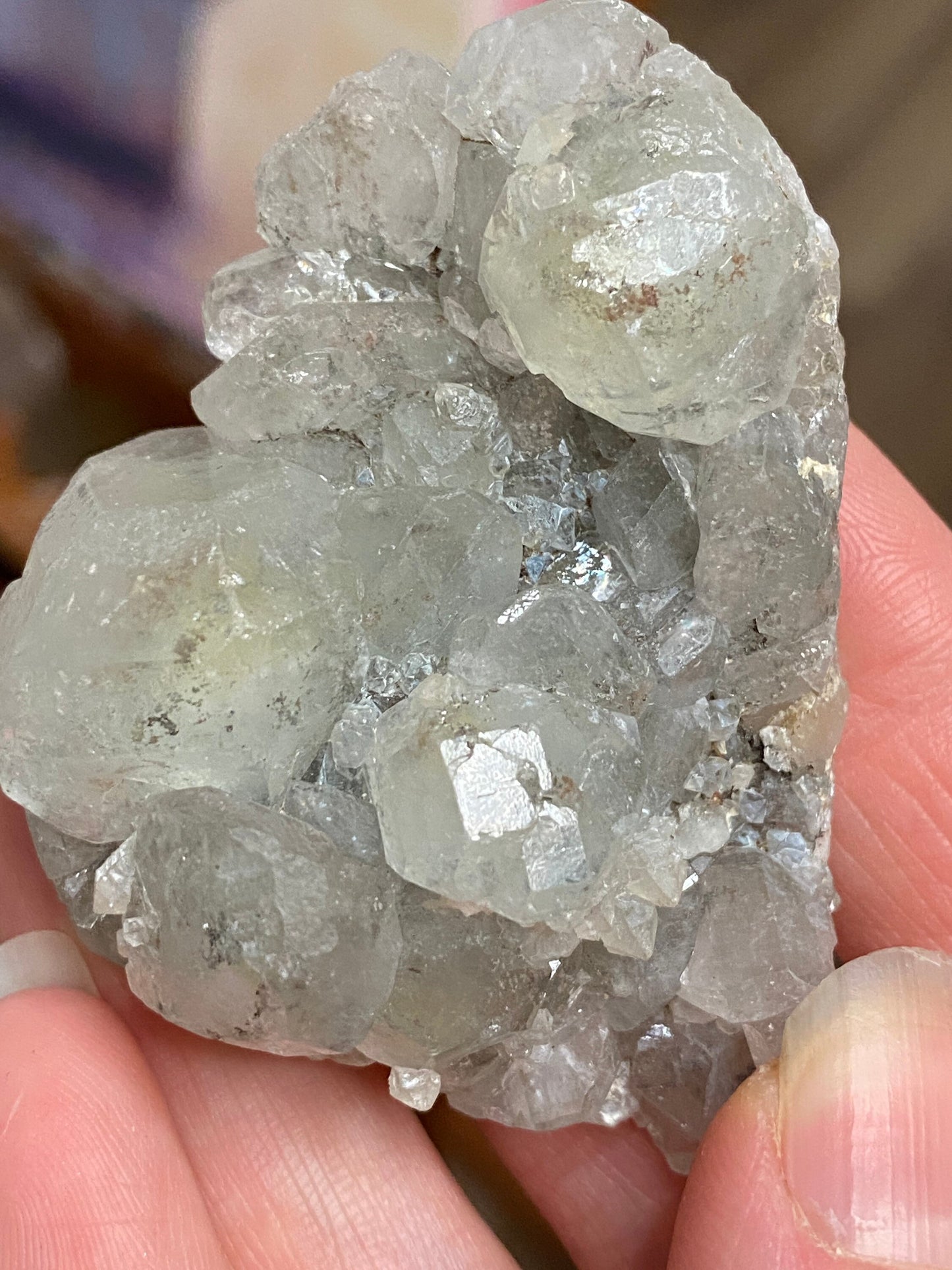 Datolite Crystal from La Aurora Mine, Charcas, Mexico